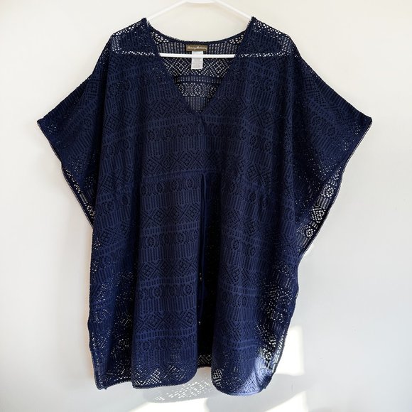 Tommy Bahama Swim Tommy Bahama Crochet Tunic Swim Beach Cover Up